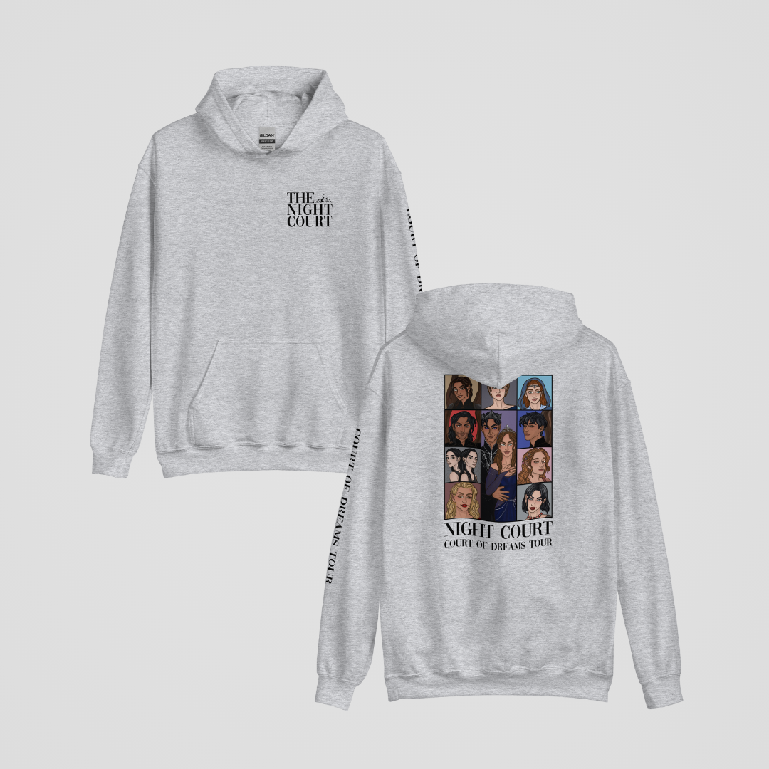 SARAH J MAAS CONCERT ERAS HOODIES