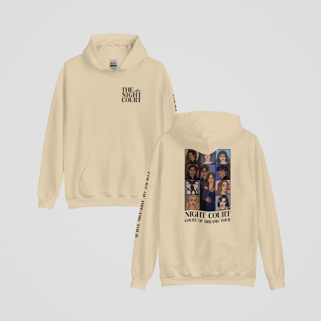SARAH J MAAS CONCERT ERAS HOODIES