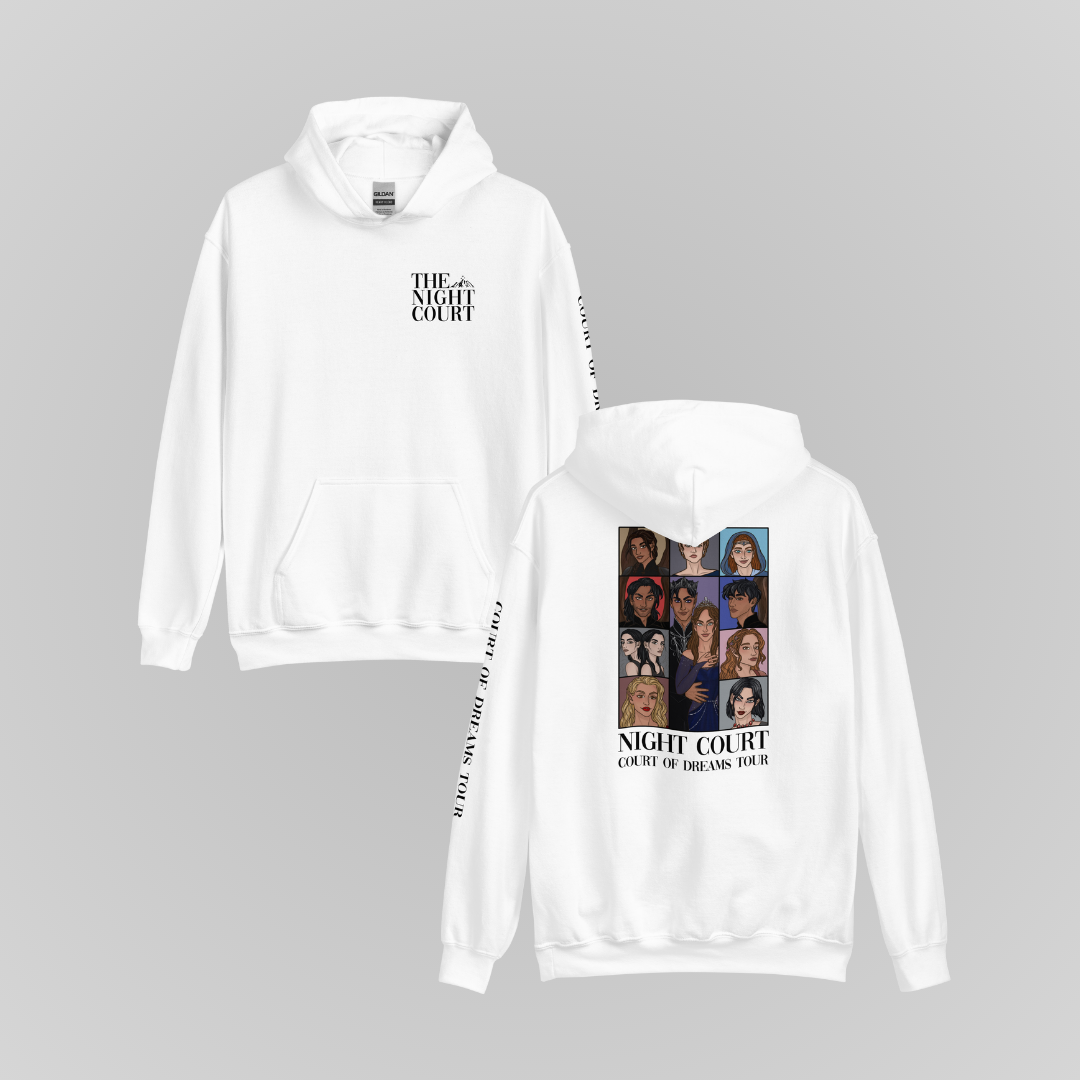 SARAH J MAAS CONCERT ERAS HOODIES