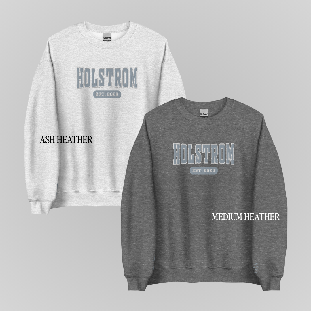 CRESCENT CITY COLLEGIATE EMBROIDERED CREWNECKS *ITHAN x DANIKA (PACK OF WOLVES) EDITION