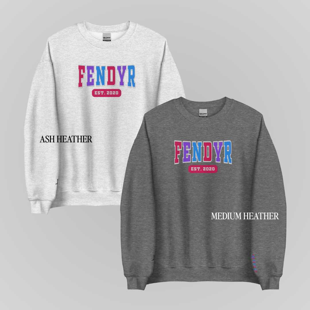 CRESCENT CITY COLLEGIATE EMBROIDERED CREWNECKS *ITHAN x DANIKA (PACK OF WOLVES) EDITION