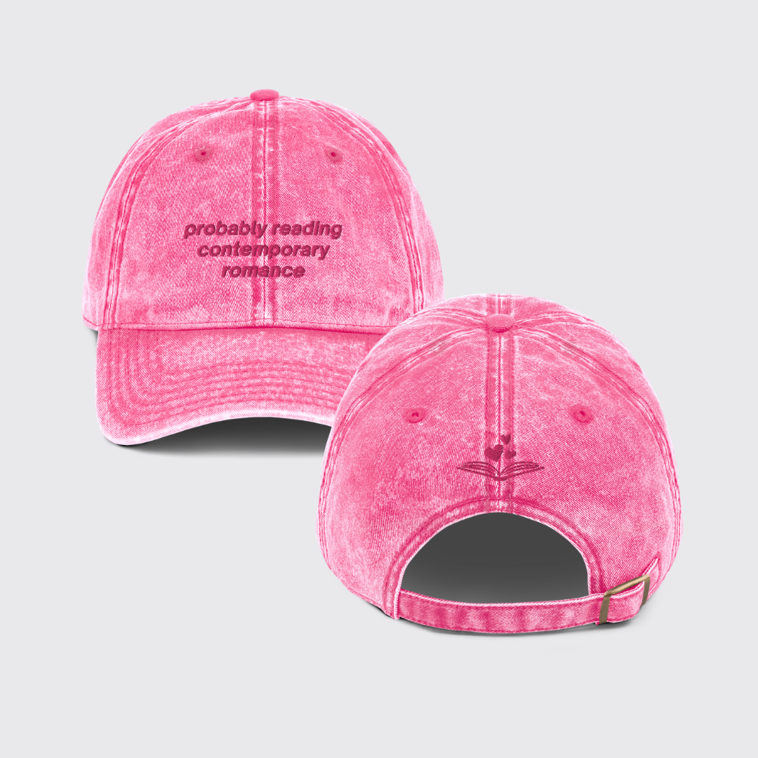 PROBABLY READING CONTEMPORARY ROMANCE HAT