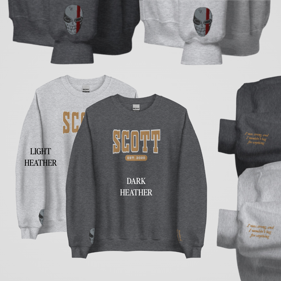 DEVIL'S NIGHT COLLEGIATE EMBROIDERED CREWNECKS *WILL x EMORY EDITION