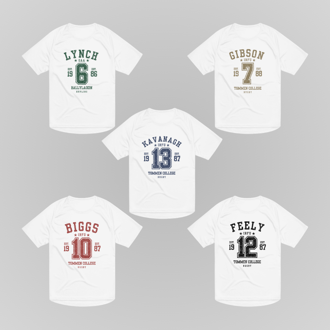 TOMMEN BOYS ATHLETIC JERSEY TEES