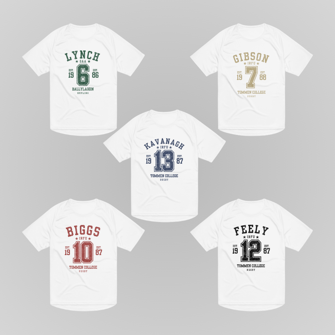 TOMMEN BOYS ATHLETIC JERSEY TEES