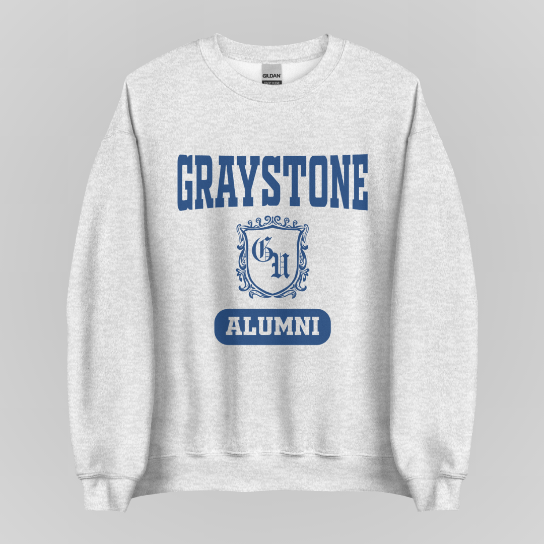 GRAYSTONE UNIVERSITY ALUMNI CREWNECK
