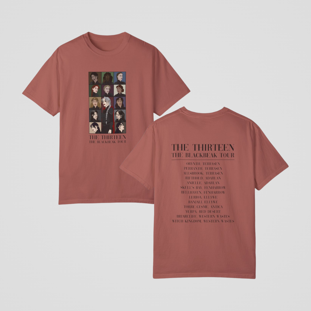 SARAH J MAAS CONCERT ERAS TEES