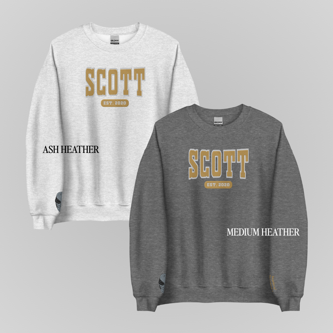 DEVIL'S NIGHT COLLEGIATE EMBROIDERED CREWNECKS *WILL x EMORY EDITION