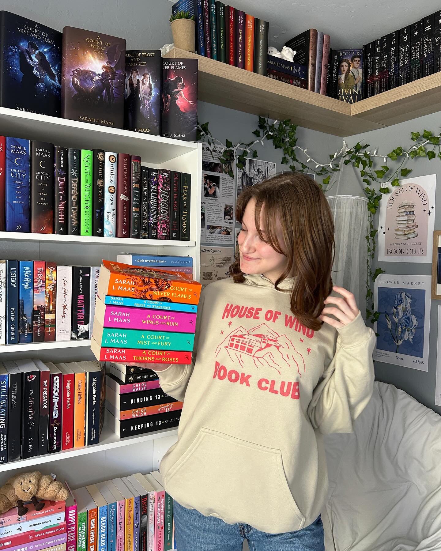 HOUSE OF WIND BOOK CLUB FULL LENGTH HOODIE