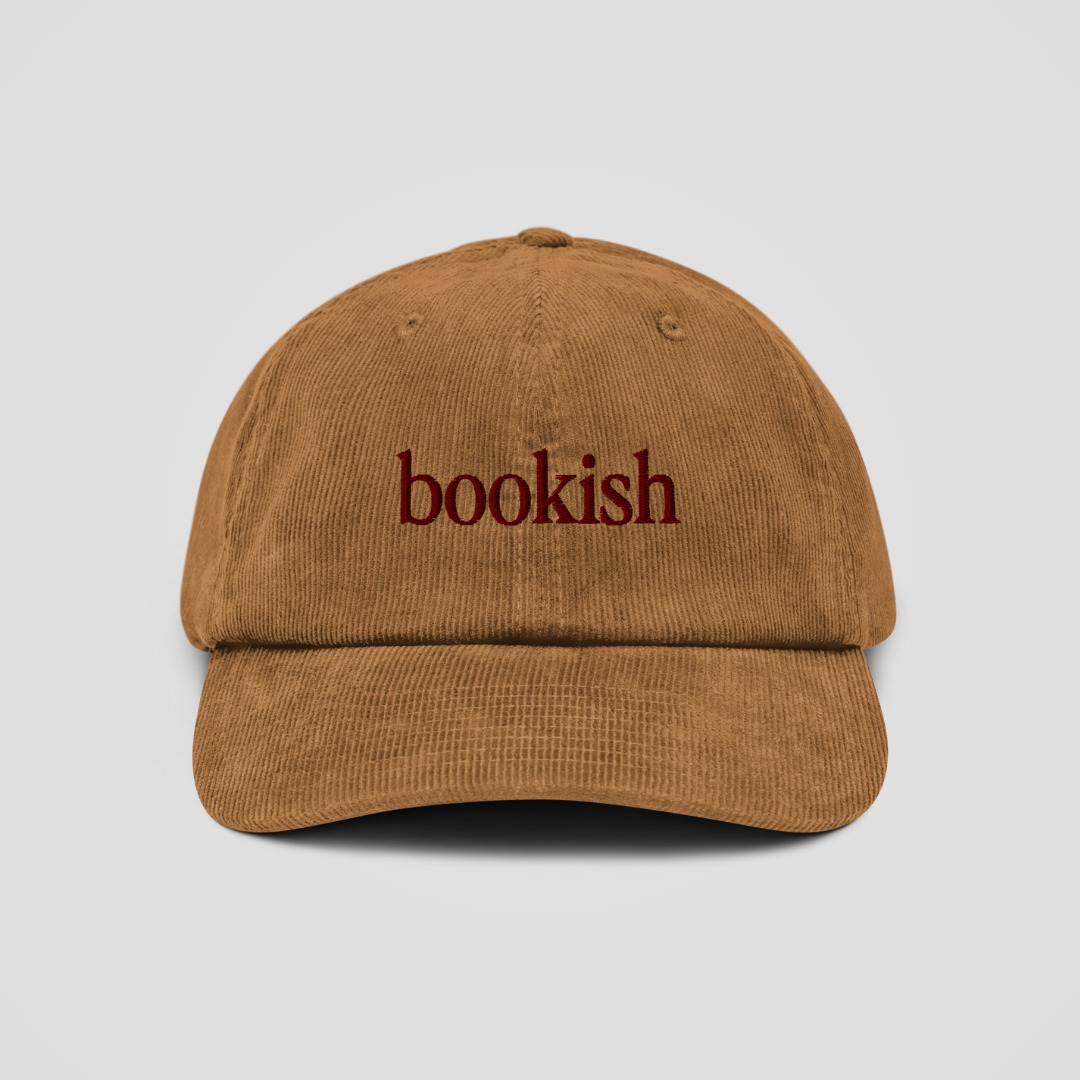 BOOKISH CORDUROY HAT