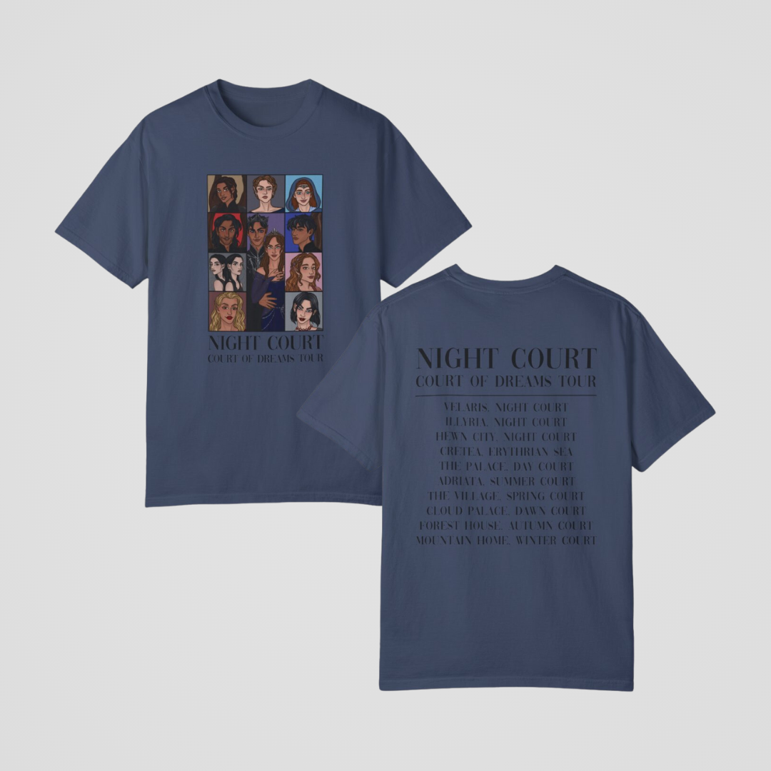 SARAH J MAAS CONCERT ERAS TEES