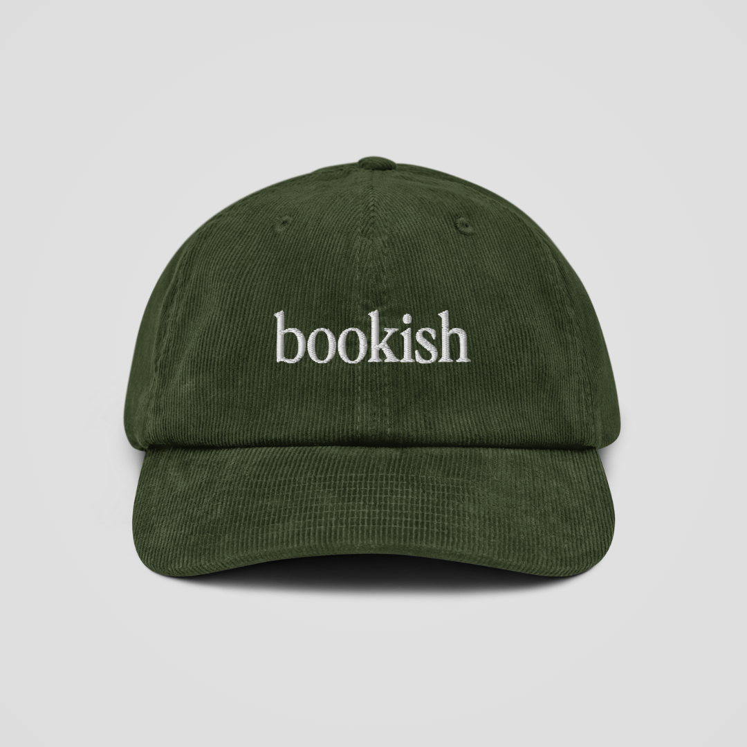 BOOKISH CORDUROY HAT