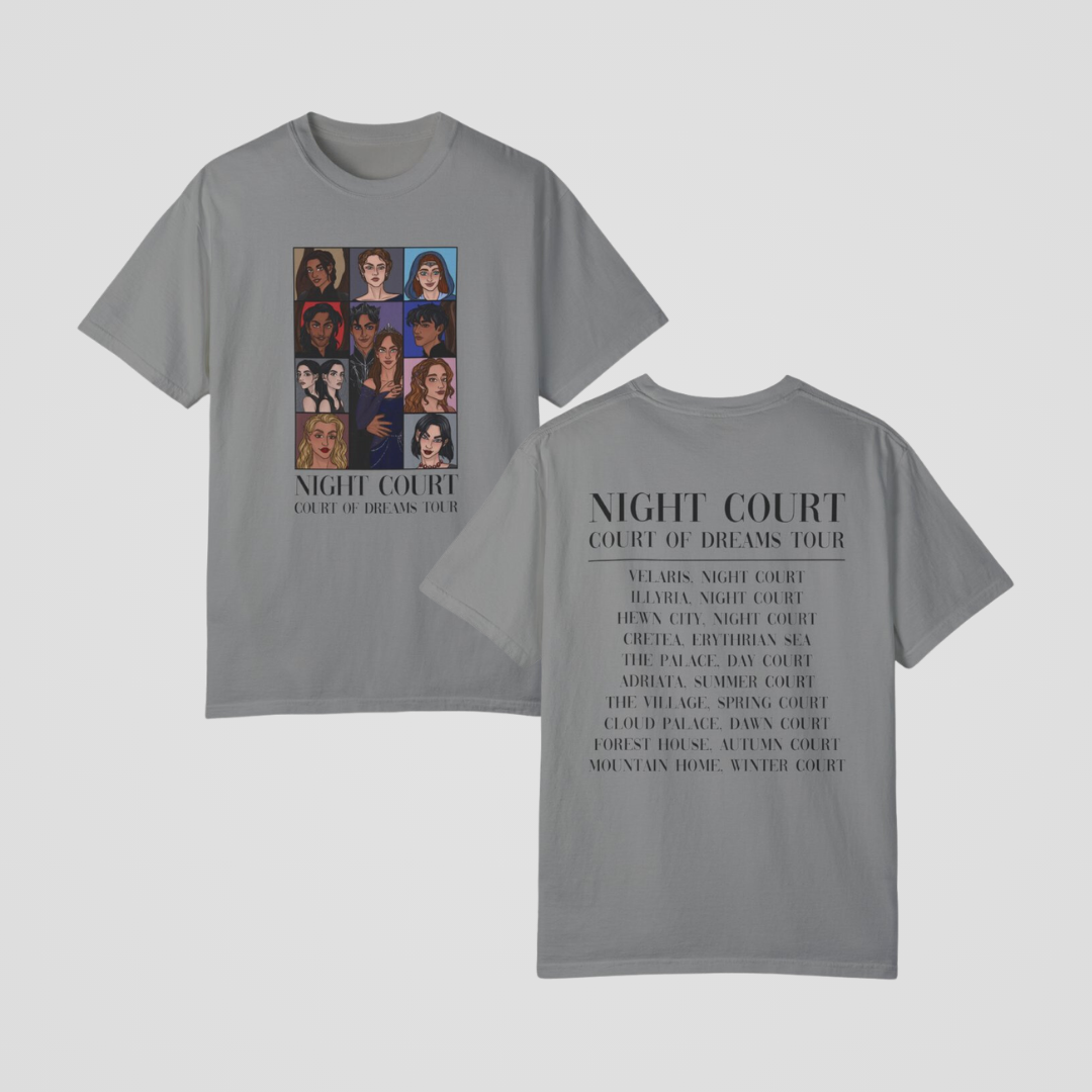 SARAH J MAAS CONCERT ERAS TEES