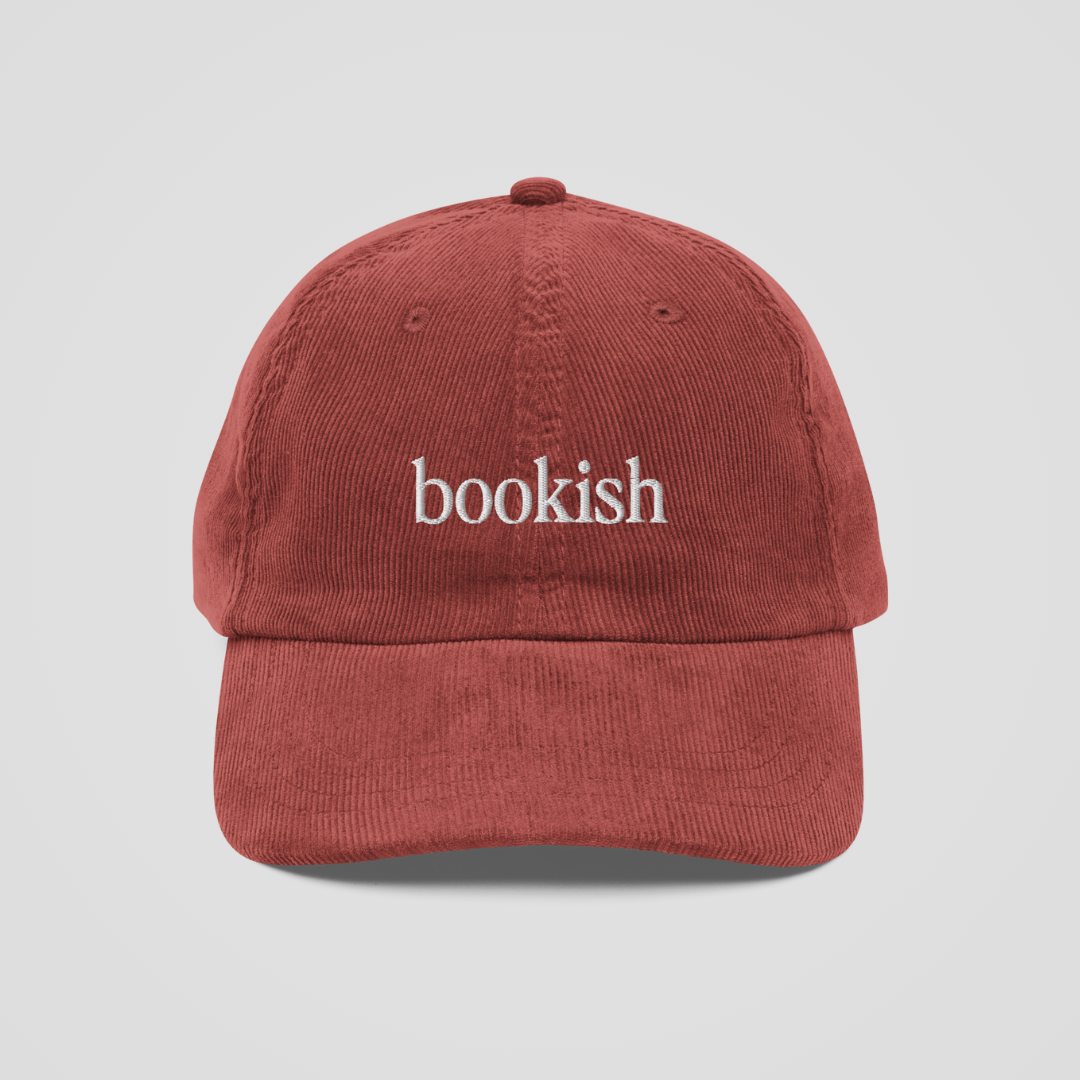 BOOKISH CORDUROY DAD HAT