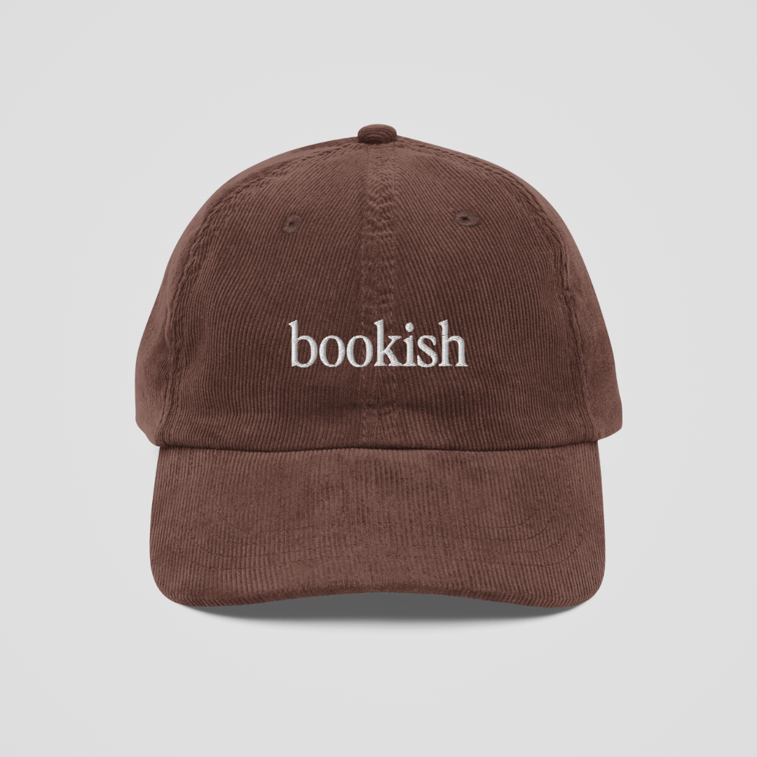 BOOKISH CORDUROY DAD HAT