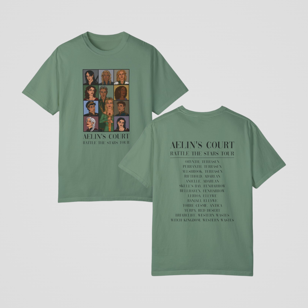 SARAH J MAAS CONCERT ERAS TEES