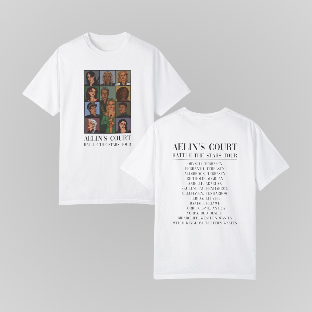 SARAH J MAAS CONCERT ERAS TEES