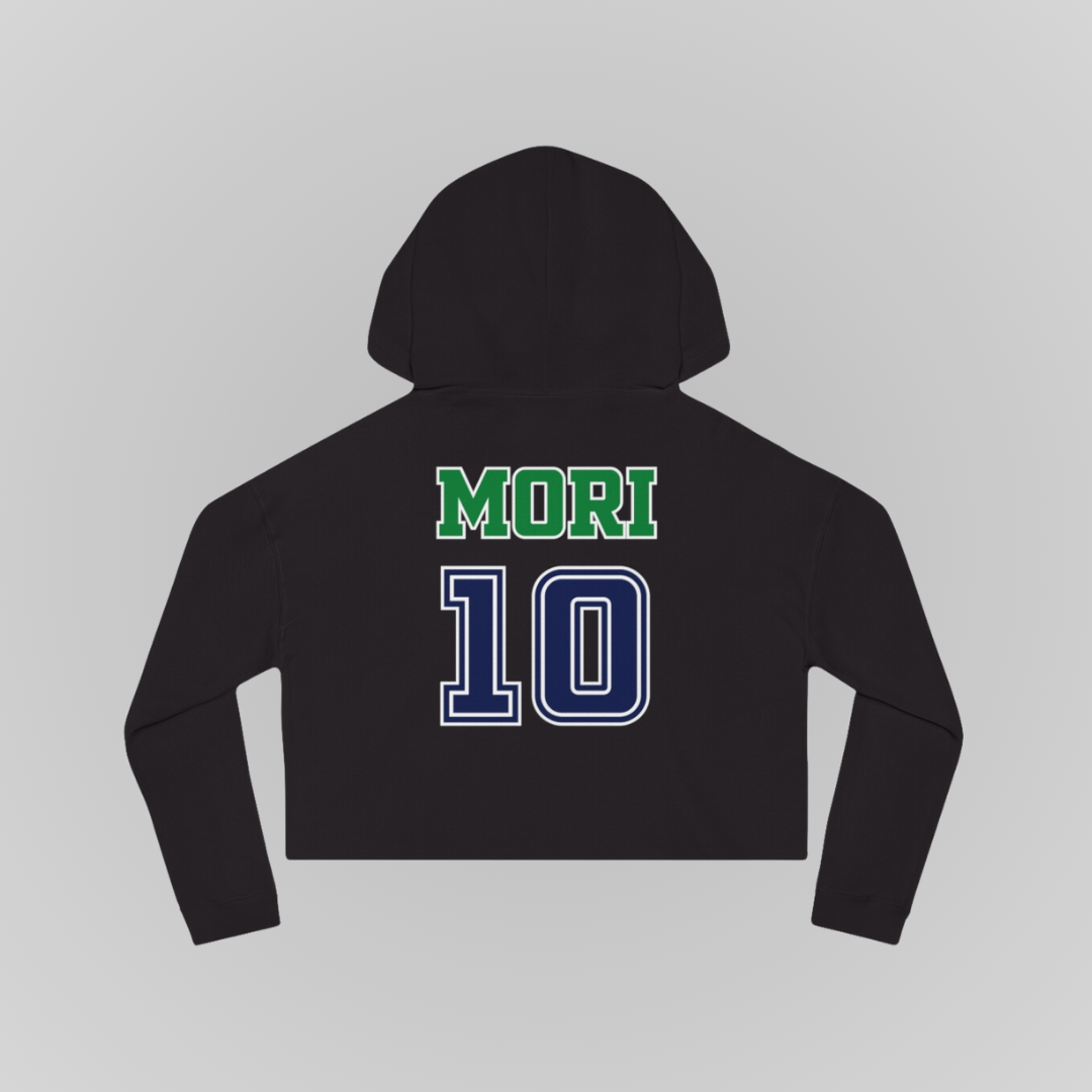 THUNDER BAY BASKETBALL WORKOUT CROP HOODIE