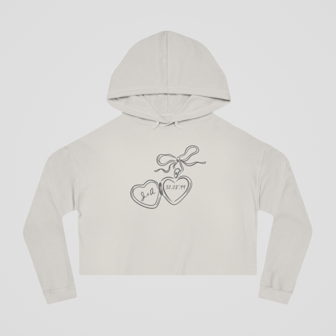 J+A CROP HOODIE