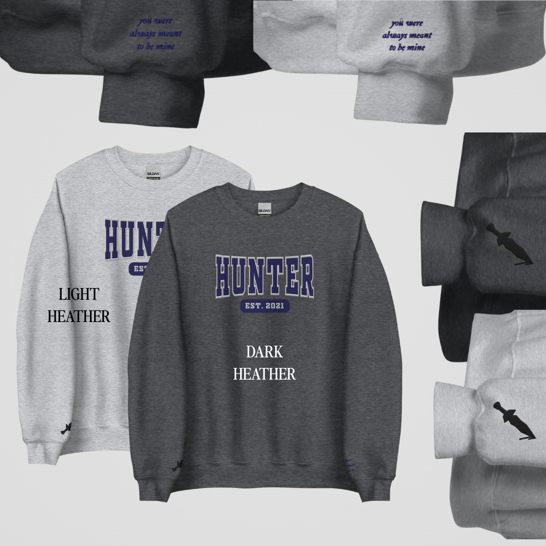 BRATVA COLLEGIATE EMBROIDERED CREWNECKS *KYLE x RAI EDITION