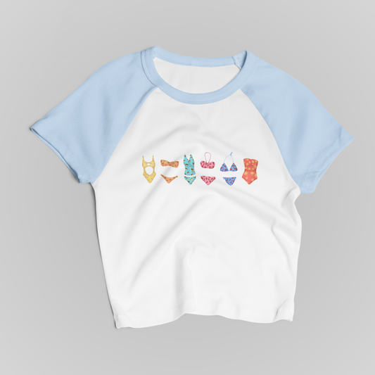 EMHEN BIKINIS RAGLAN BABY TEES