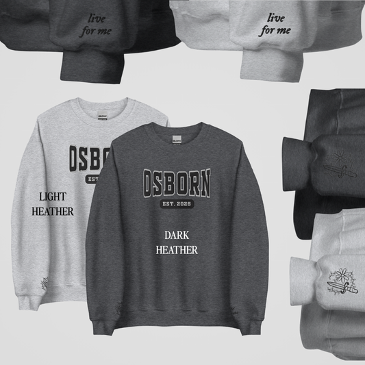 VIPERS COLLEGIATE EMBROIDERED CREWNECKS *MARCUS x PRESTON EDITION