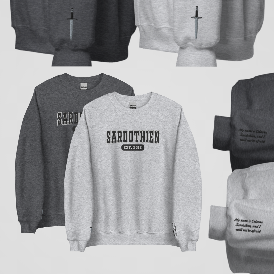 SJM COLLEGIATE EMBROIDERED CREWNECK *TOG FEMALE LEADS EDITION