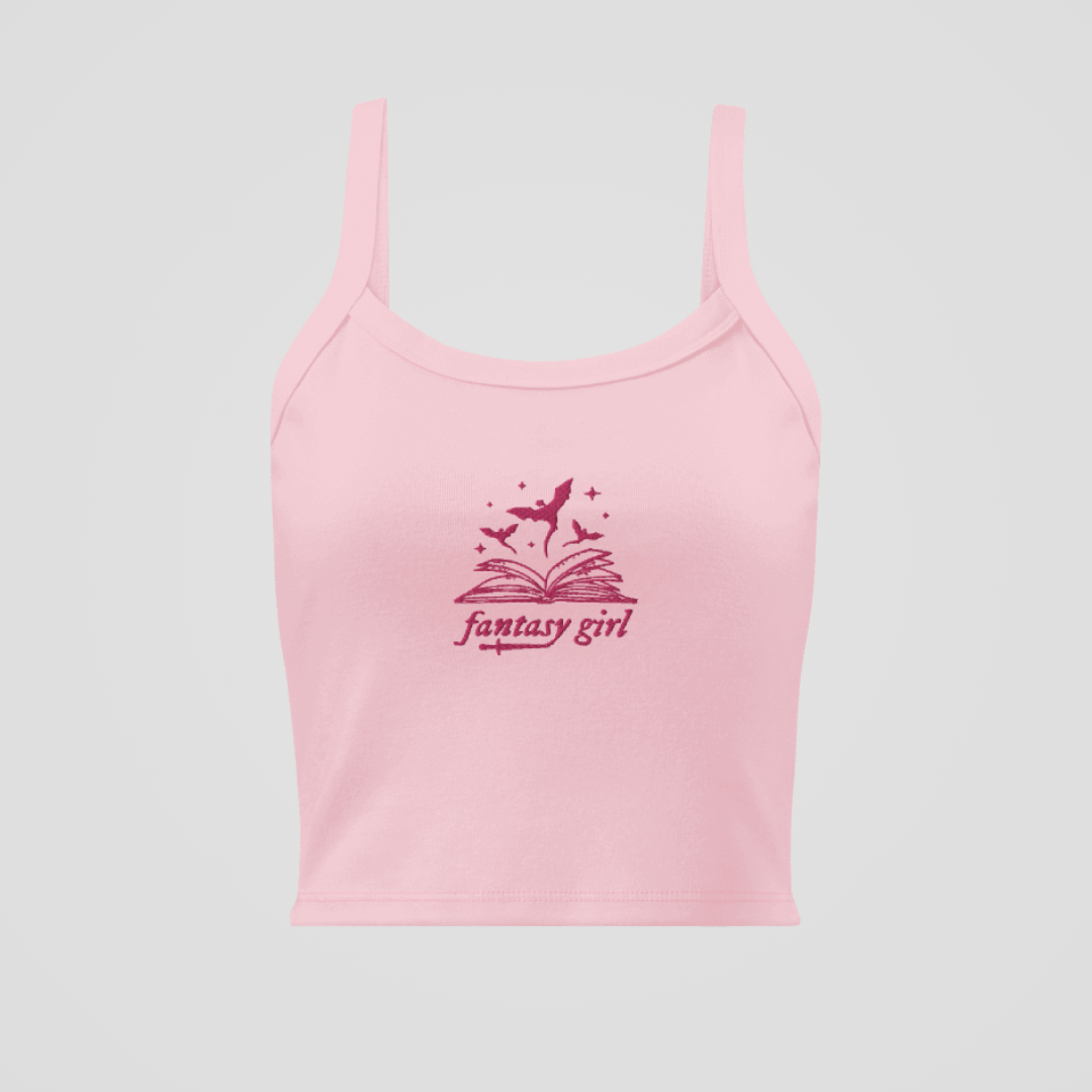 FANTASY GIRL EMBROIDERED BABY TANK