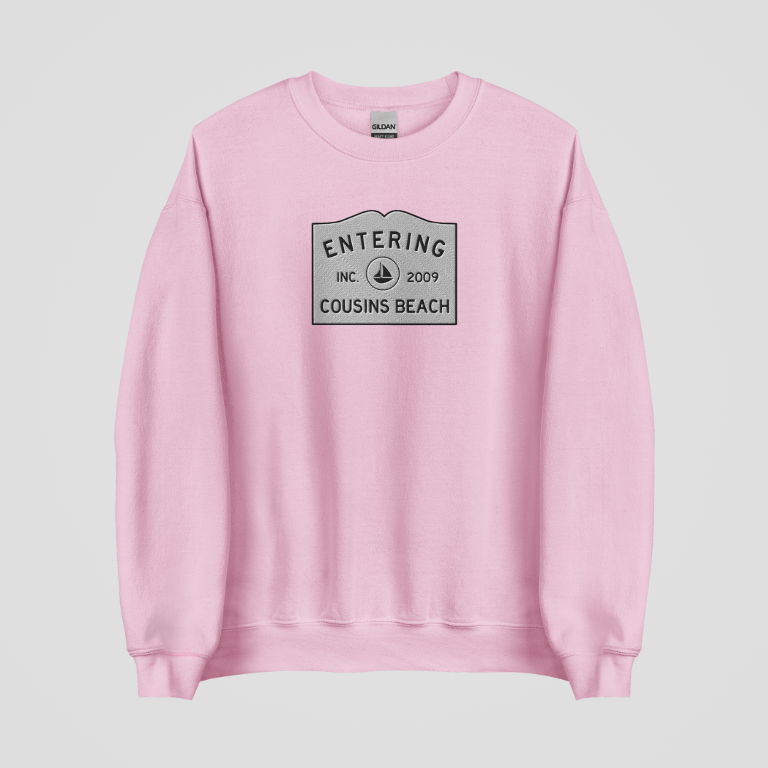 COUSINS EMBROIDERED CREWNECK