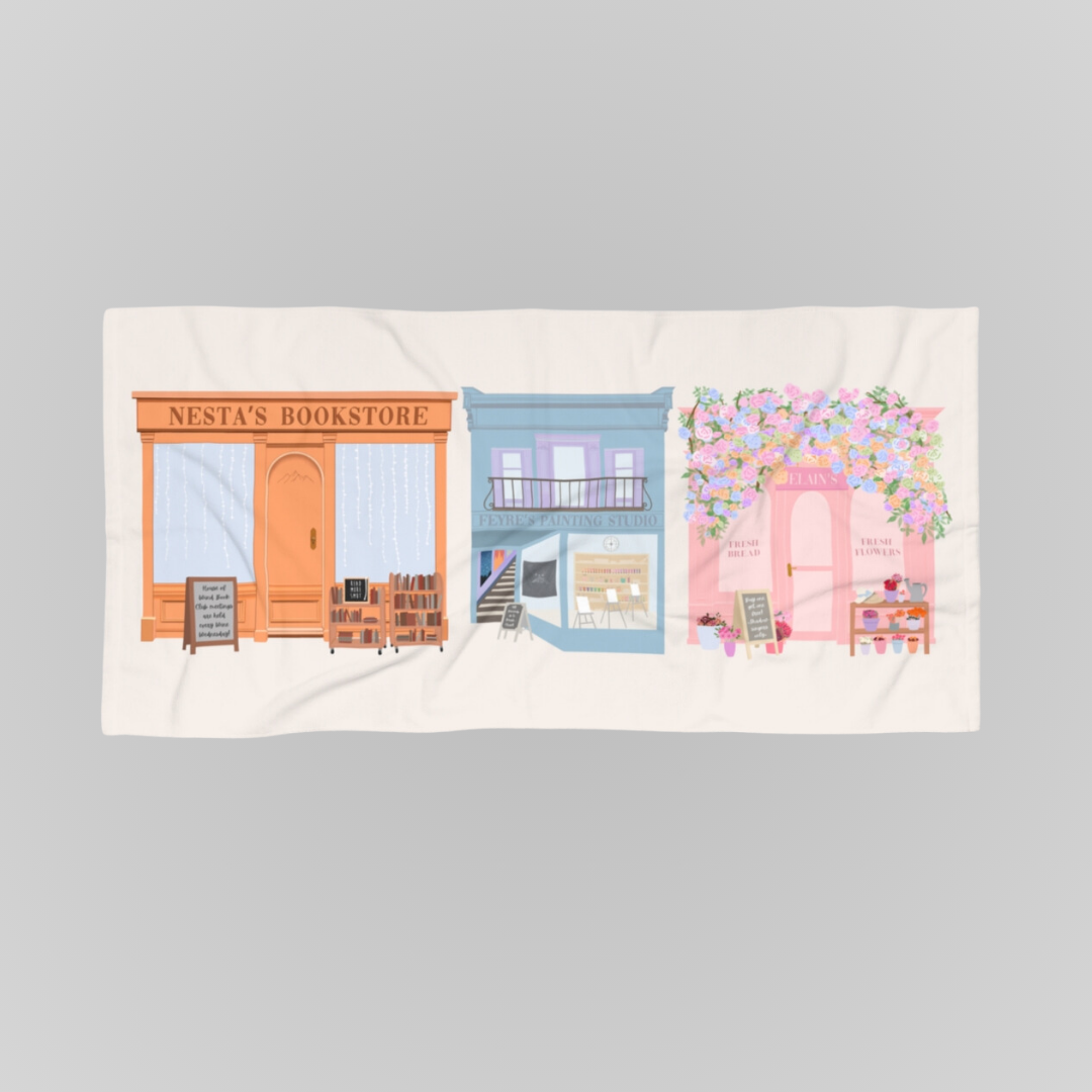 RAINBOW OF VELARIS SHOPS TOWEL