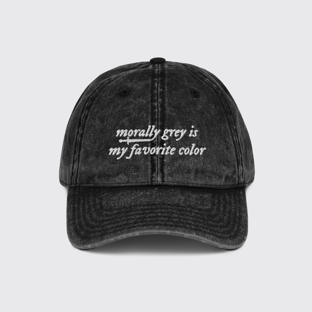 MORALLY GREY HAT
