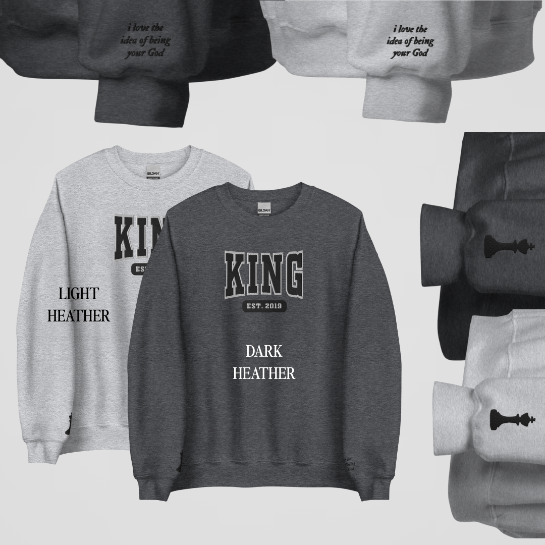 ROYAL ELITE COLLEGIATE EMBROIDERED CREWNECKS *AIDEN x ELSA EDITION