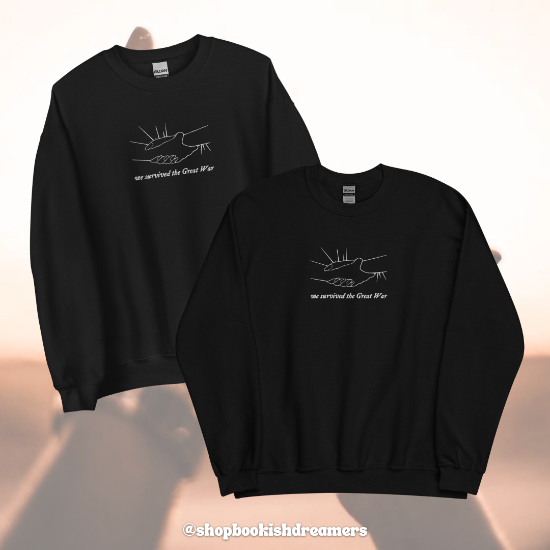 GREAT WAR EMBROIDERED CREWNECK