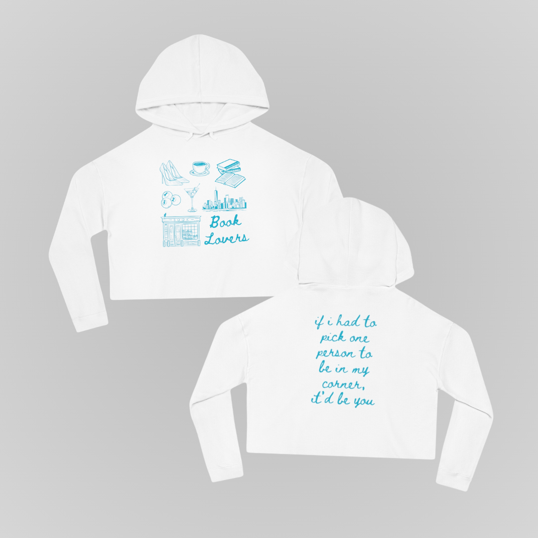 EMHEN GIRLIE CROP HOODIES (ALL BOOKS)