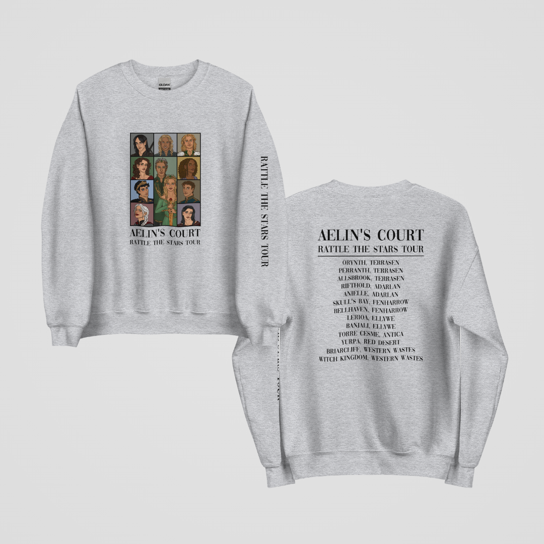 SARAH J MAAS CONCERT ERAS CREWNECKS