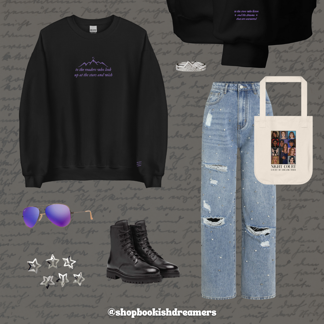TO THE READERS EMBROIDERED CREWNECK