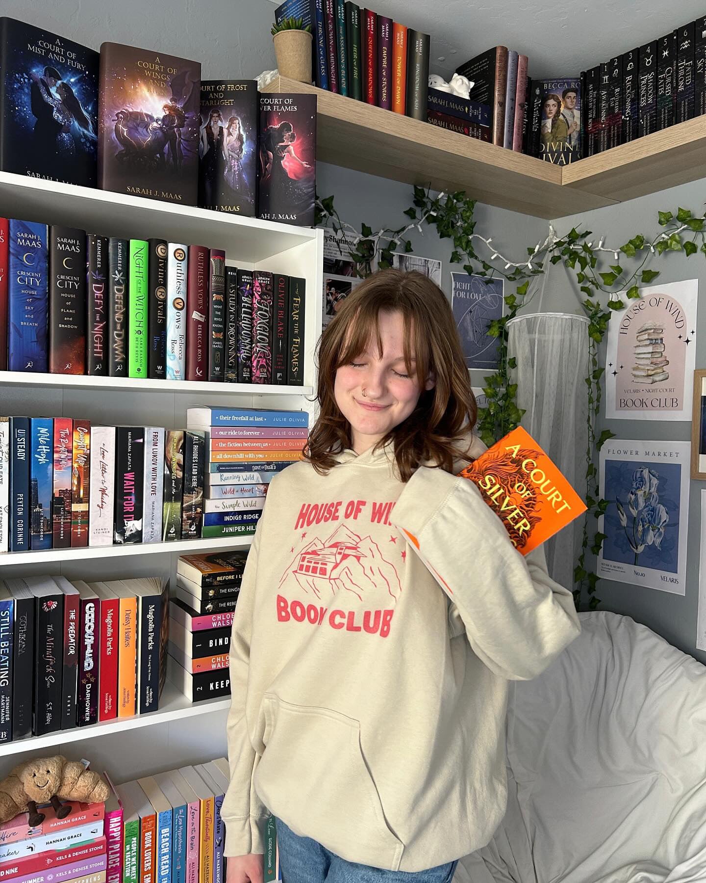 HOUSE OF WIND BOOK CLUB FULL LENGTH HOODIE