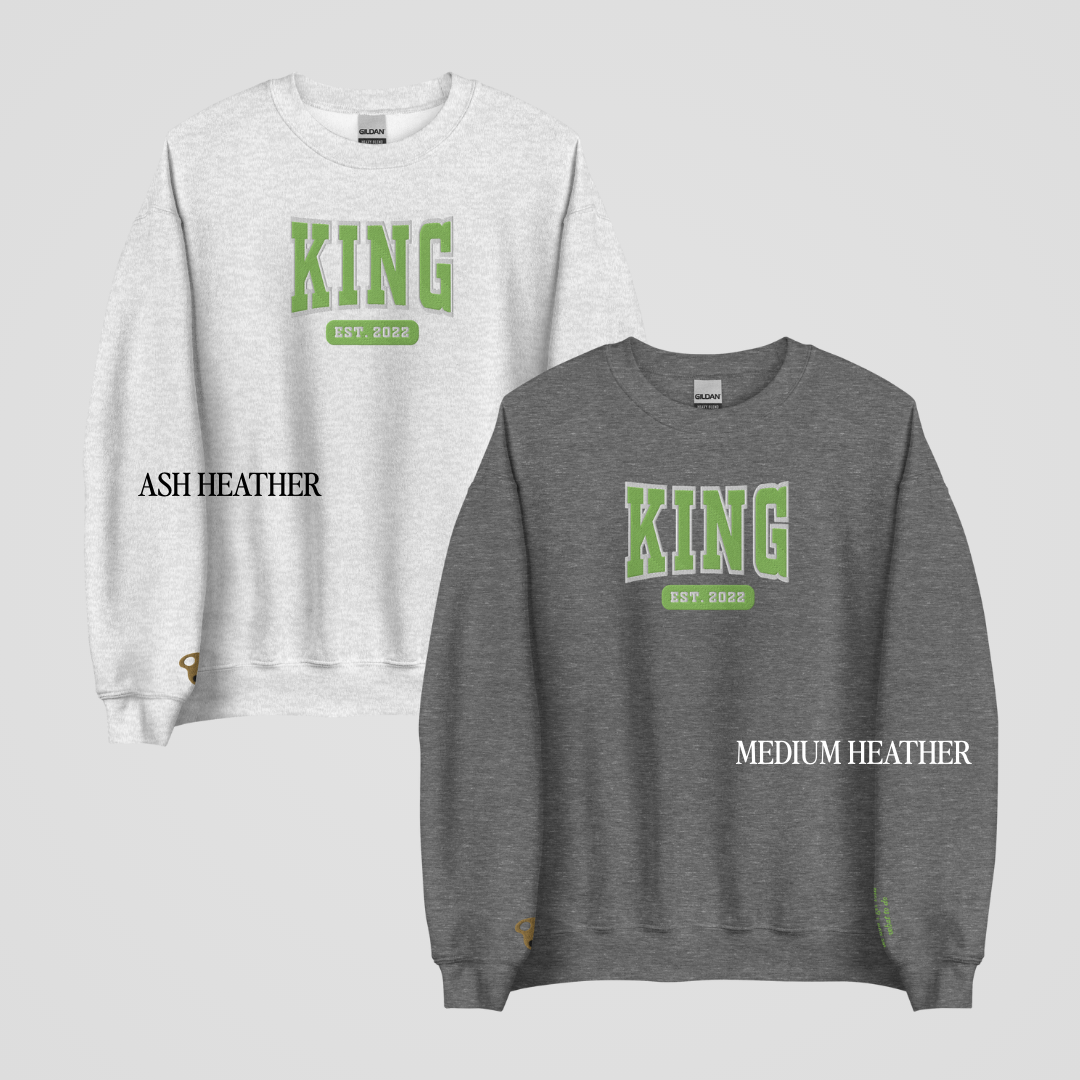 LEGACY OF GODS COLLEGIATE EMBROIDERED CREWNECKS *KILLIAN x GLYNDON EDITION