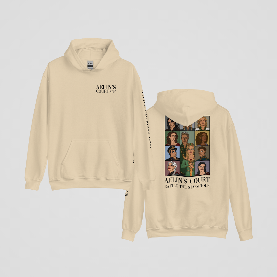 SARAH J MAAS CONCERT ERAS HOODIES