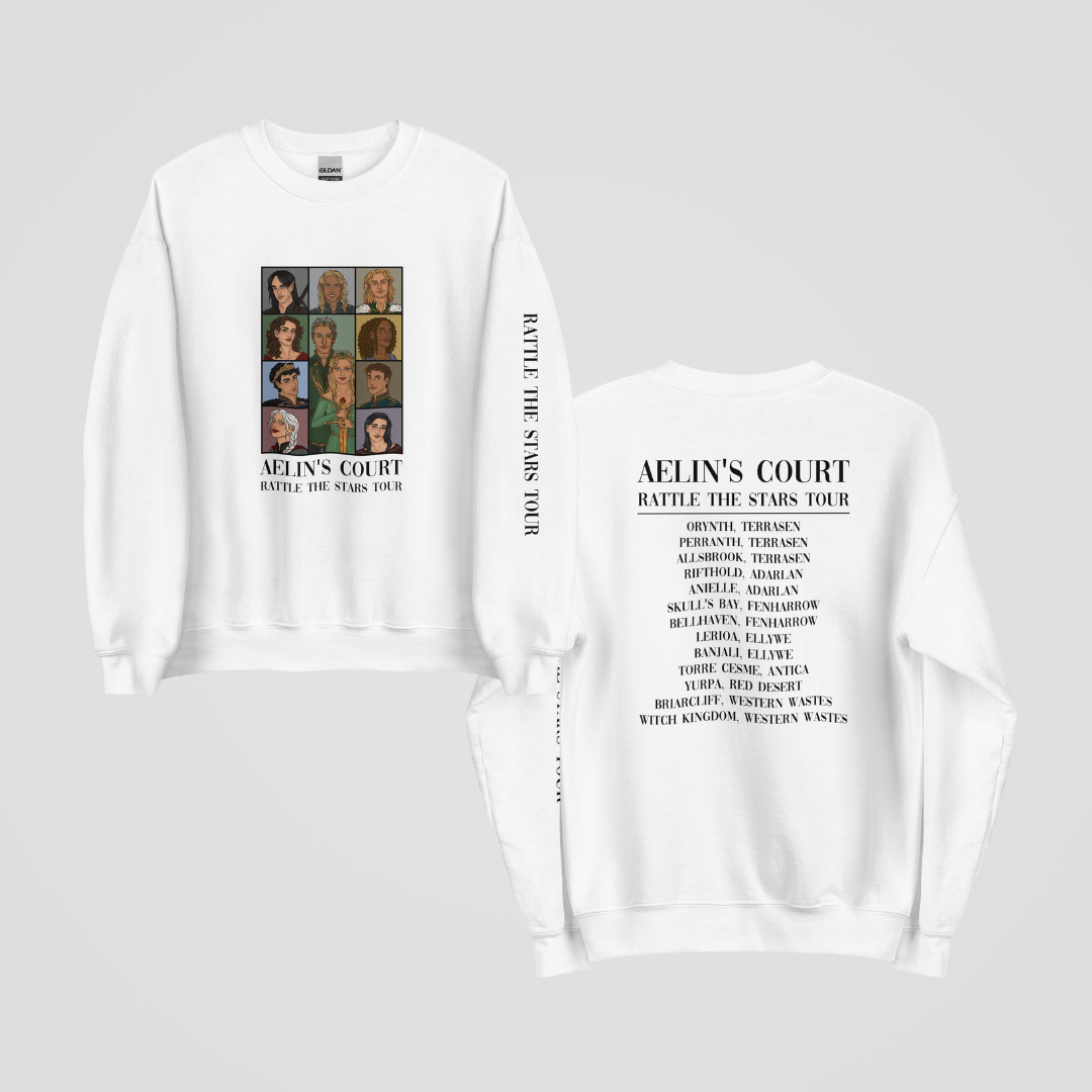 SARAH J MAAS CONCERT ERAS CREWNECKS
