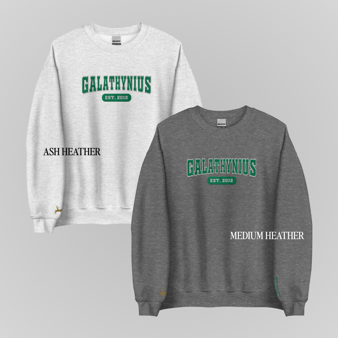 THRONE OF GLASS COLLEGIATE EMBROIDERED CREWNECKS *ROWAN x AELIN EDITION