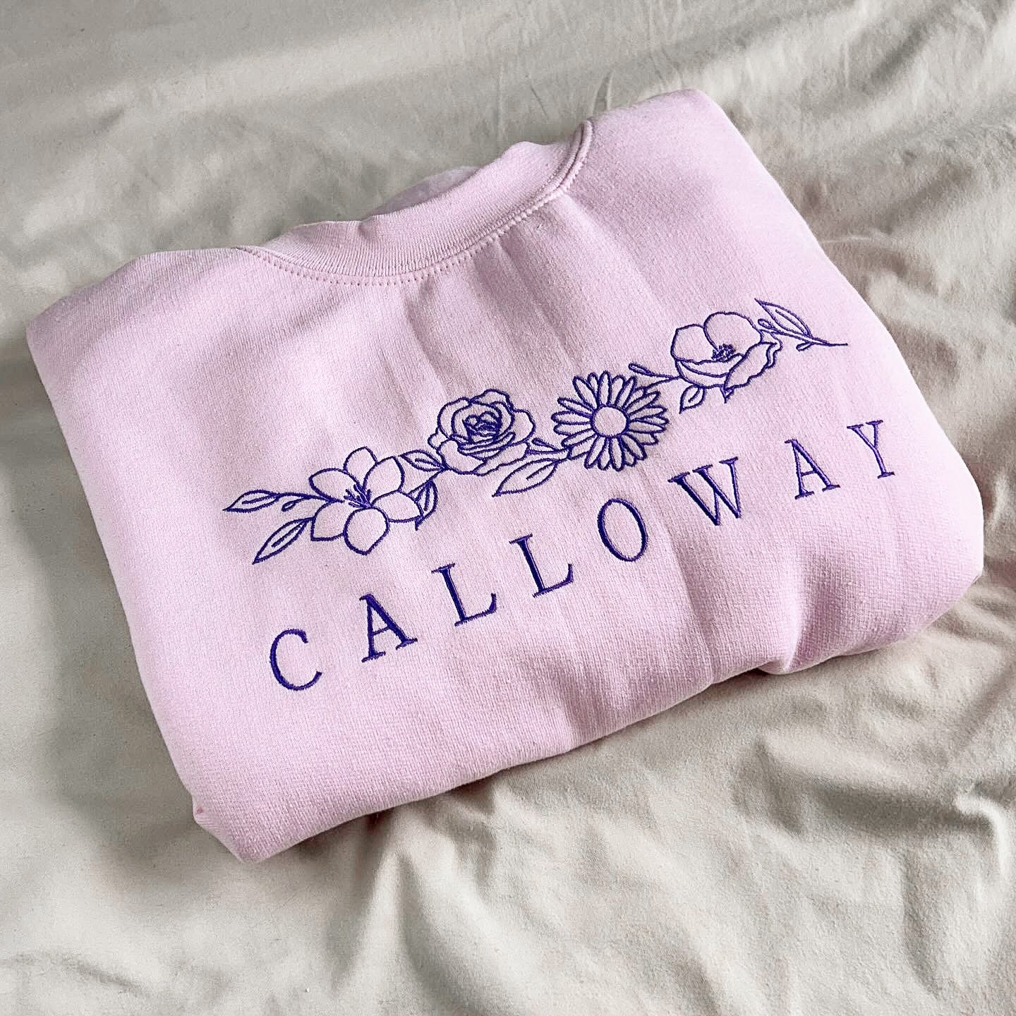 CALLOWAY EMBROIDERED CREWNECK
