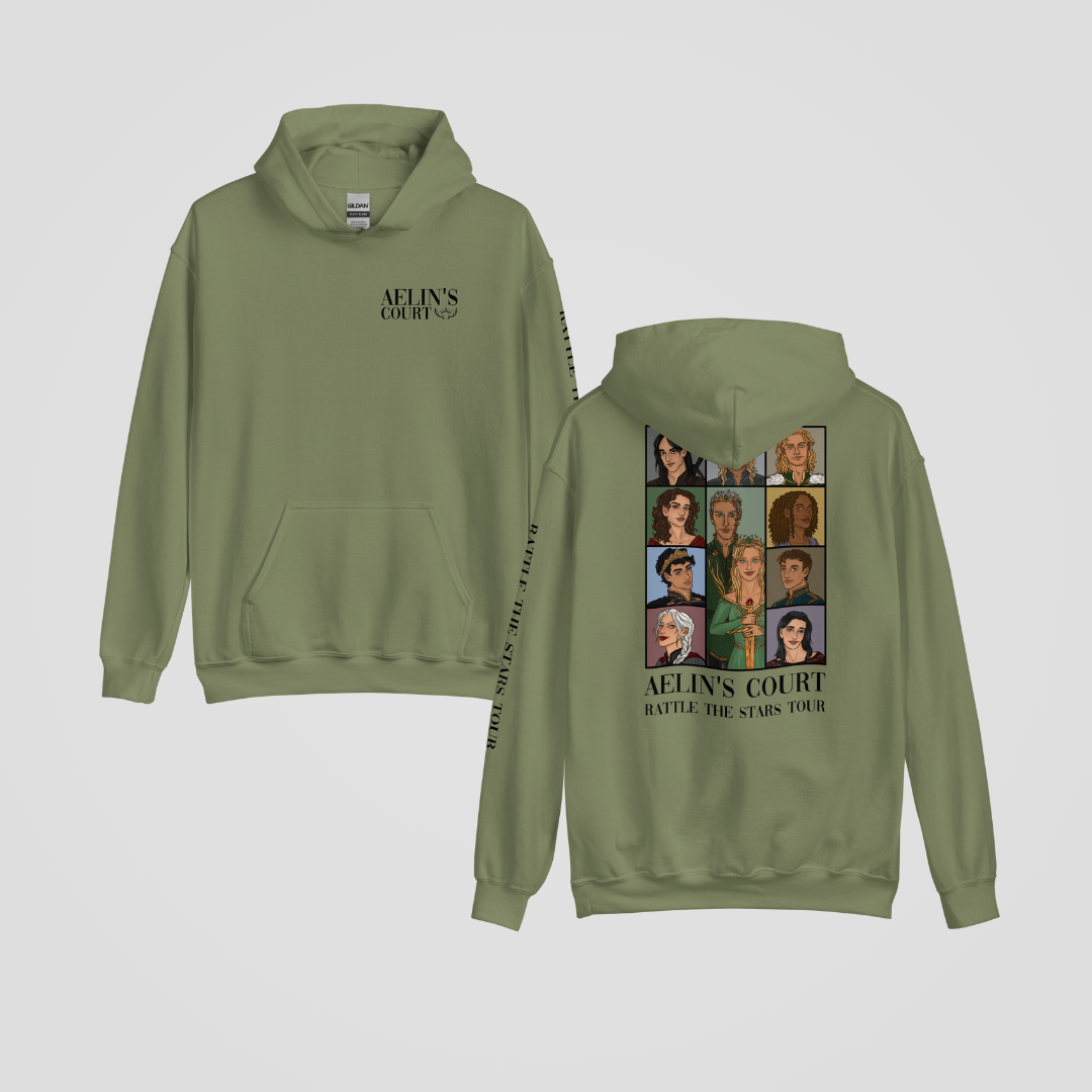 SARAH J MAAS CONCERT ERAS HOODIES