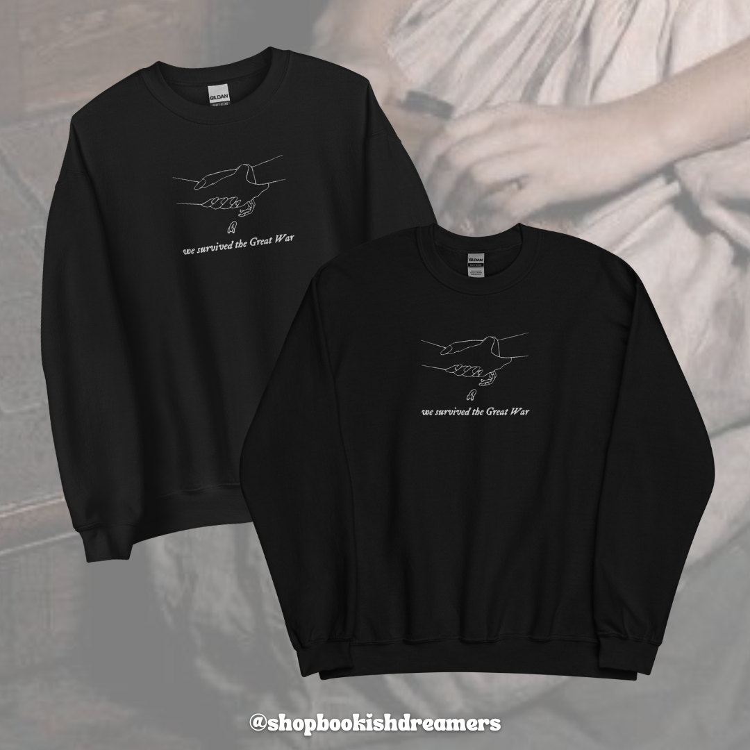 GREAT WAR EMBROIDERED CREWNECK
