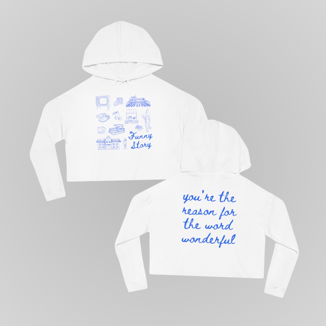 EMHEN GIRLIE CROP HOODIES (ALL BOOKS)