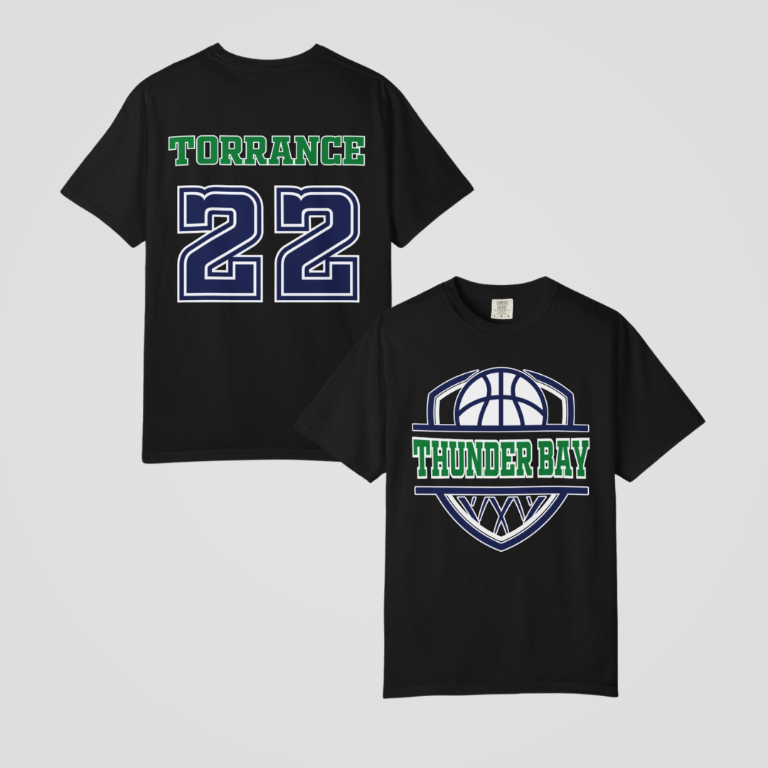 THUNDER BAY BASKETBALL TEE
