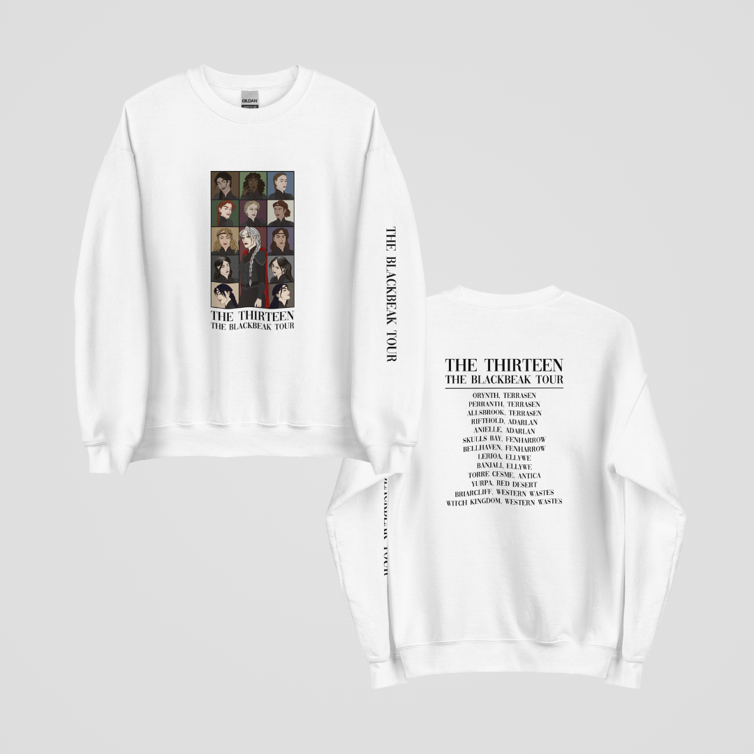SARAH J MAAS CONCERT ERAS CREWNECKS