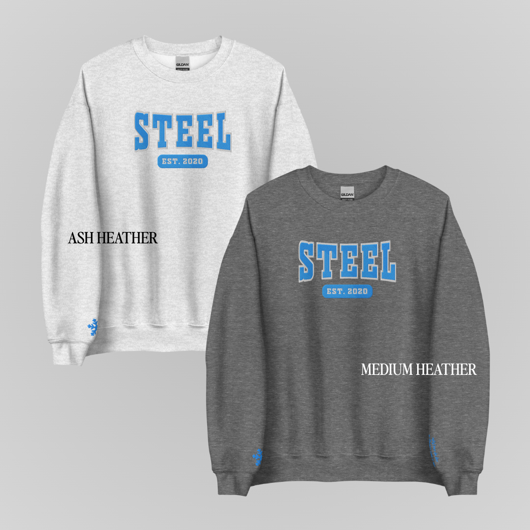 ROYAL ELITE COLLEGIATE EMBROIDERED CREWNECKS *AIDEN x ELSA EDITION
