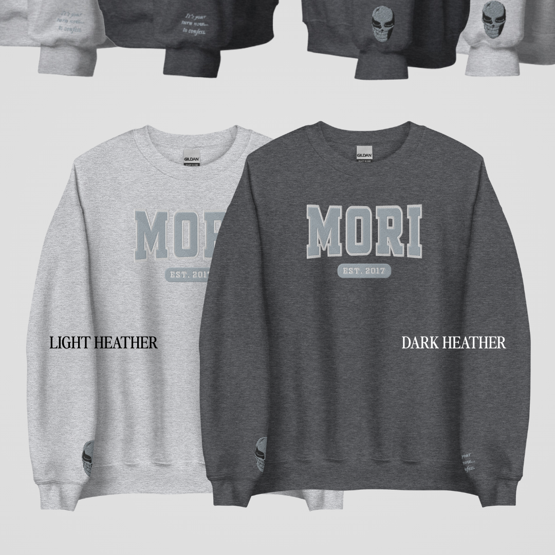 DEVIL'S NIGHT COLLEGIATE EMBROIDERED CREWNECKS *KAI x BANKS EDITION