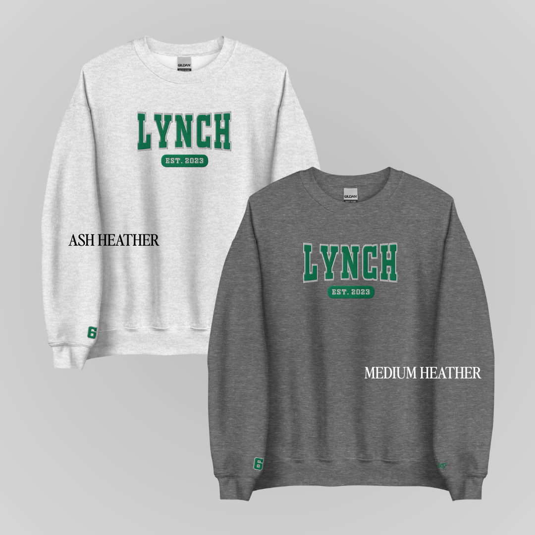 TOMMEN COLLEGIATE EMBROIDERED CREWNECKS *JOEY x AOIFE EDITION